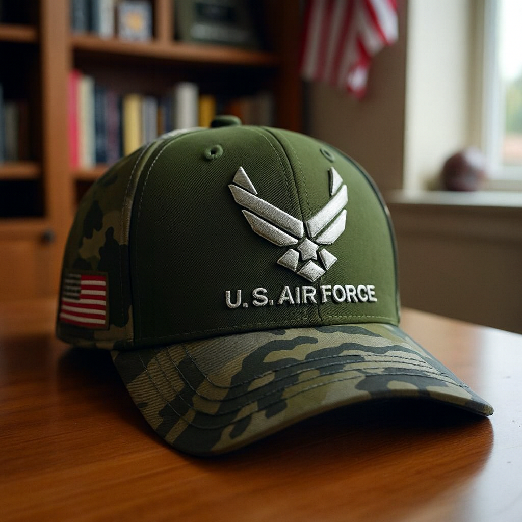 U.S. Air Force Camo Cap – Symbol of Military Pride