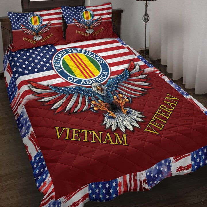 Premium Multiple US Military Services Veteran Bedding Set