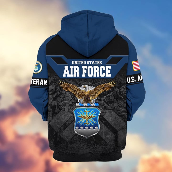Premium US Veterans Zip Hoodie ATTN011023