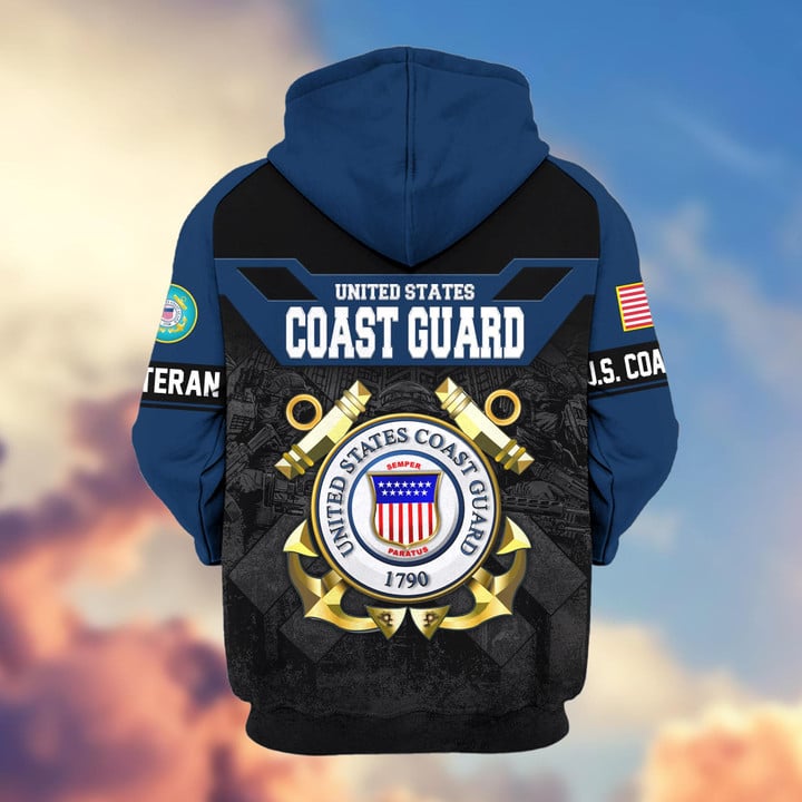 Premium US Veterans Zip Hoodie ATTN011023