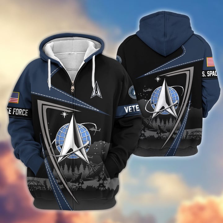 Premium US Veterans Zip Hoodie BPHN091011