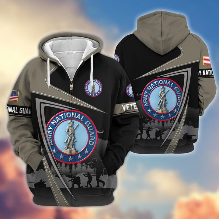 Premium US Veterans Zip Hoodie BPHN091011