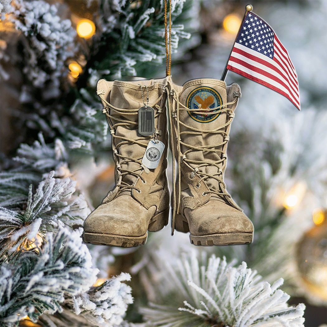Unique Multiple Services US Veteran Ornament NPVC230901