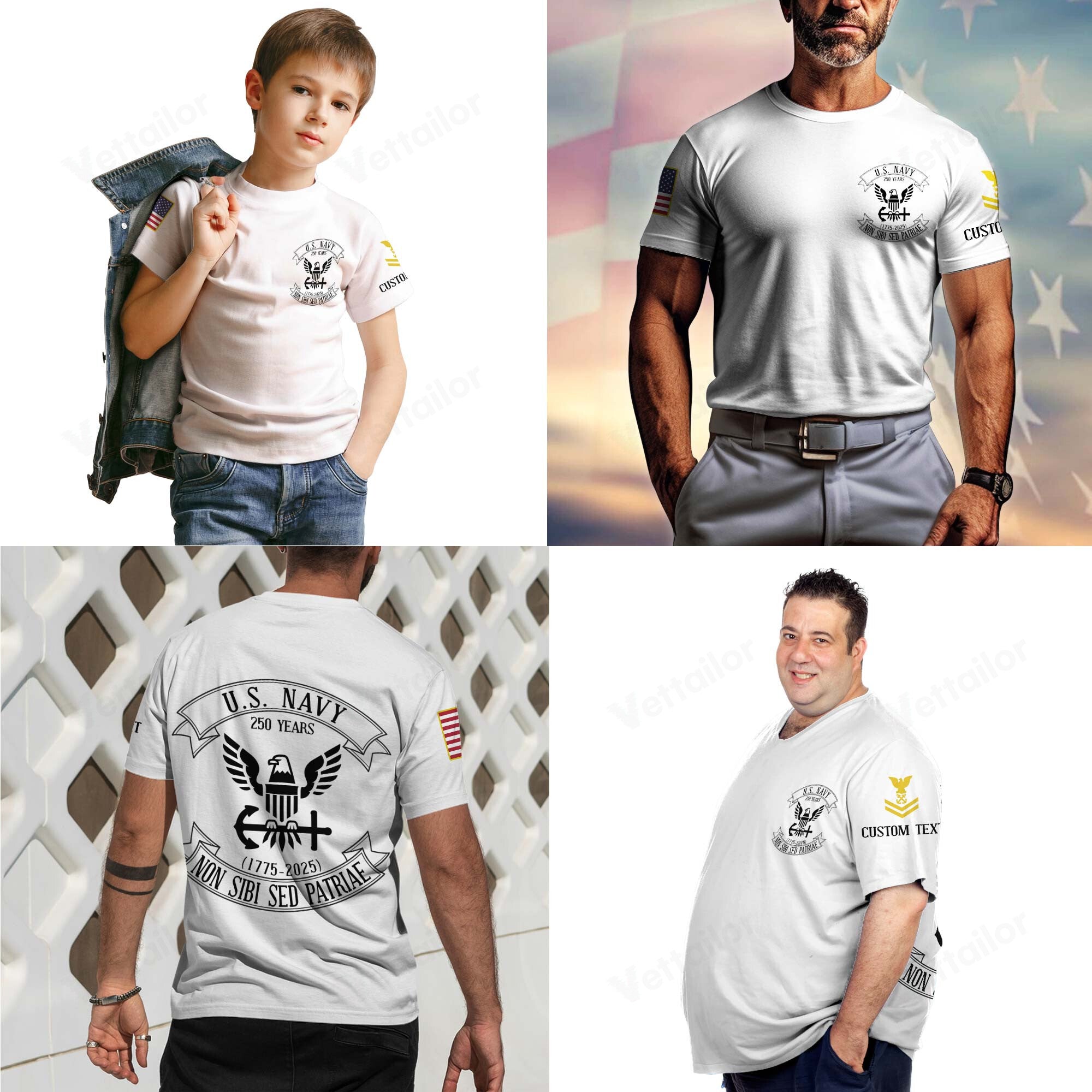 The 250th Navy Birthday T-Shirt #000520