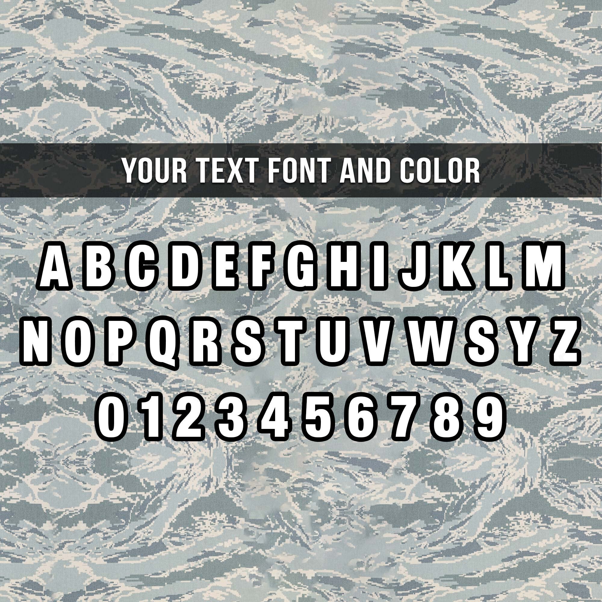 Customized U.S. Air Force Camouflage T-Shirt #000529
