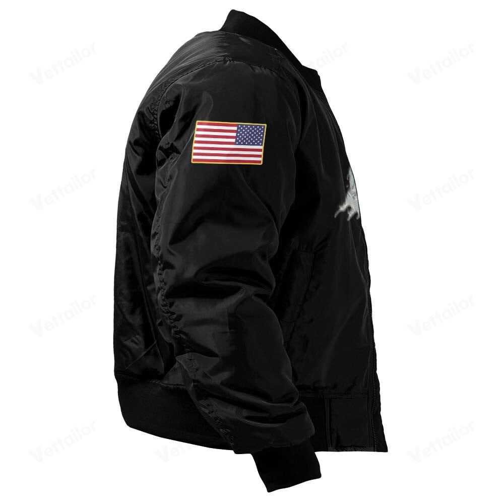 Customized U.S. Air Force Camouflage Bomber Jacket #000529