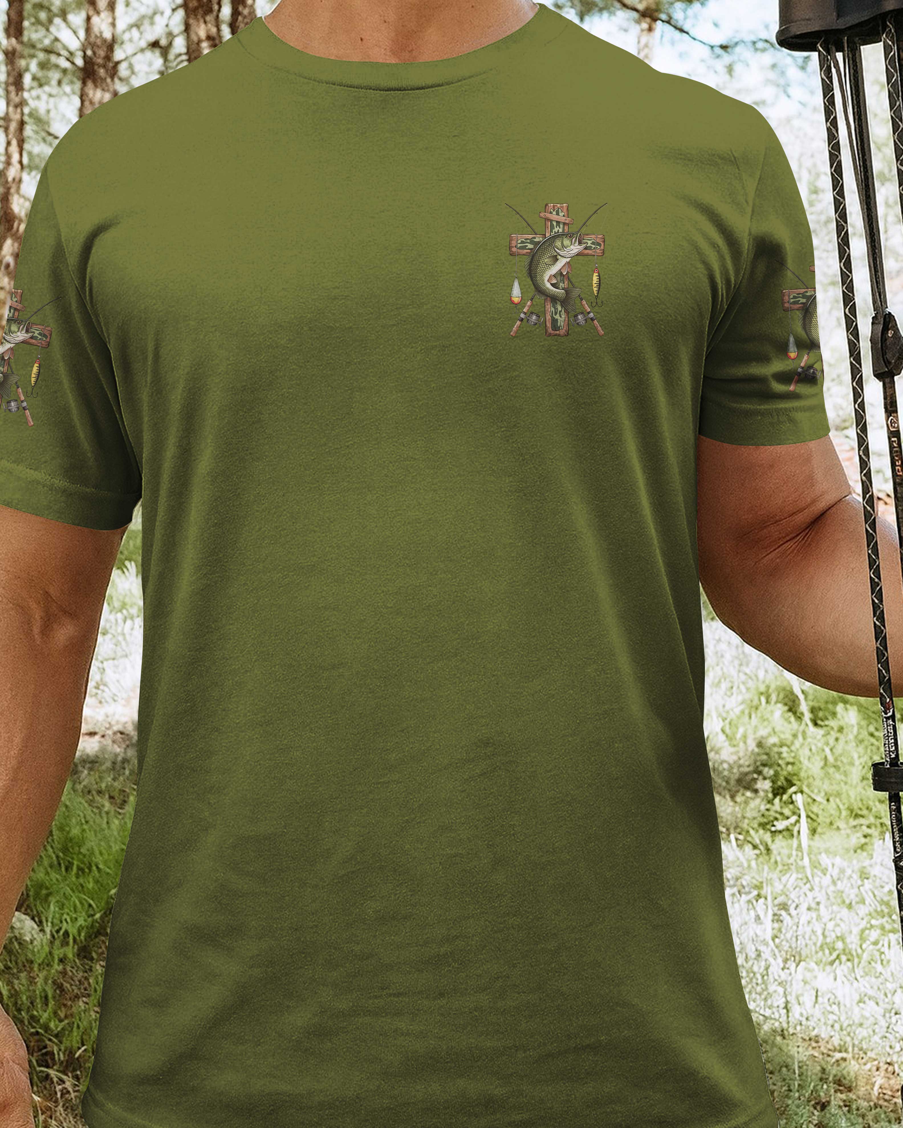 Jesus Is My Savior Fishing Is My Therapy Shirt