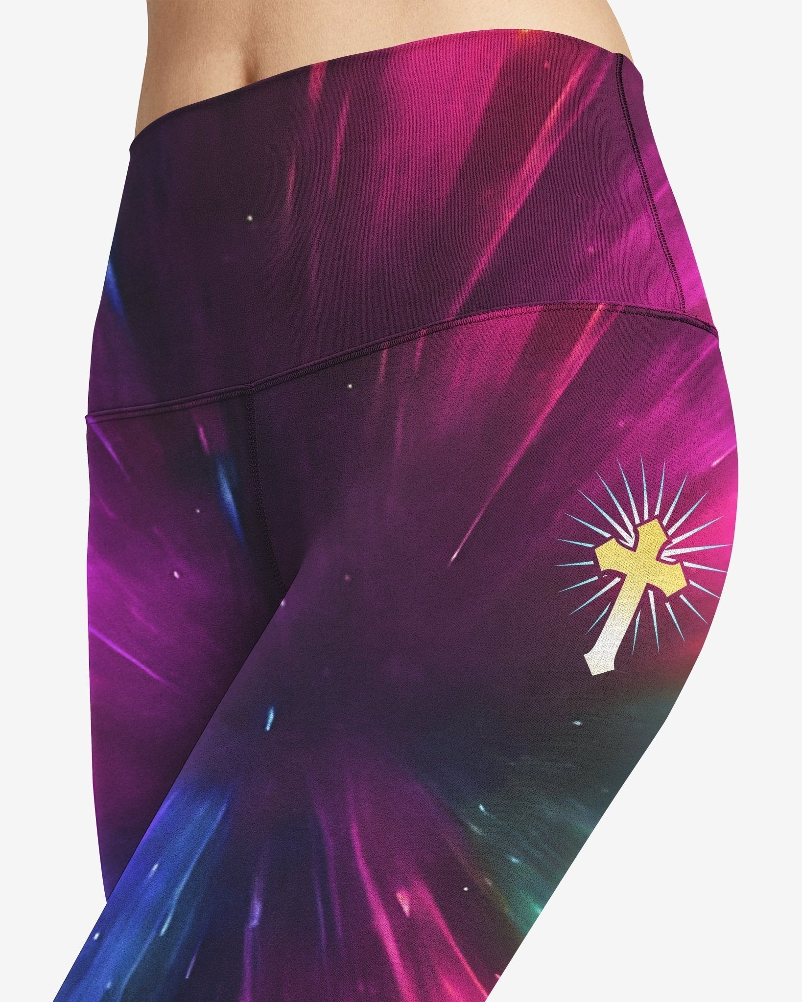 For God So Loved The World All Over Print Leggings