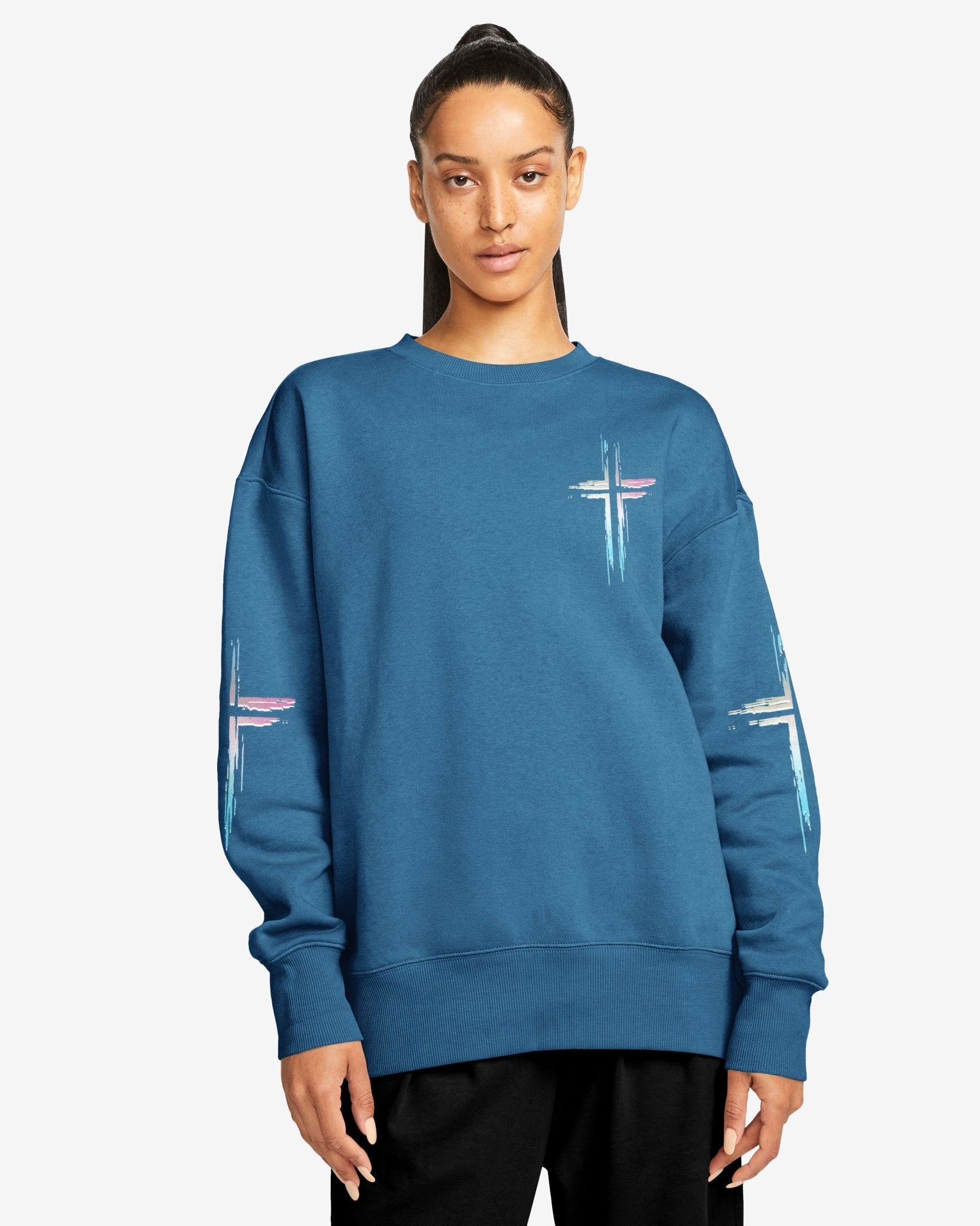 Unchanging In A Changing World All Over Print Sweater