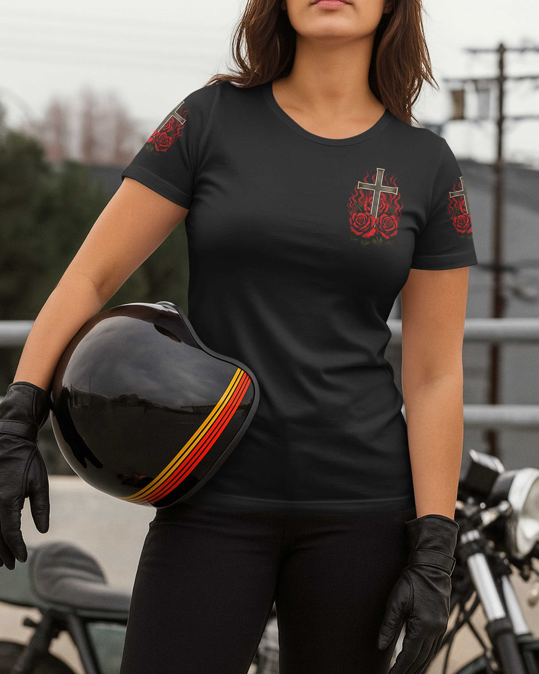 Every Mile A Prayer Every Ride A Blessing All Over Print T-Shirt