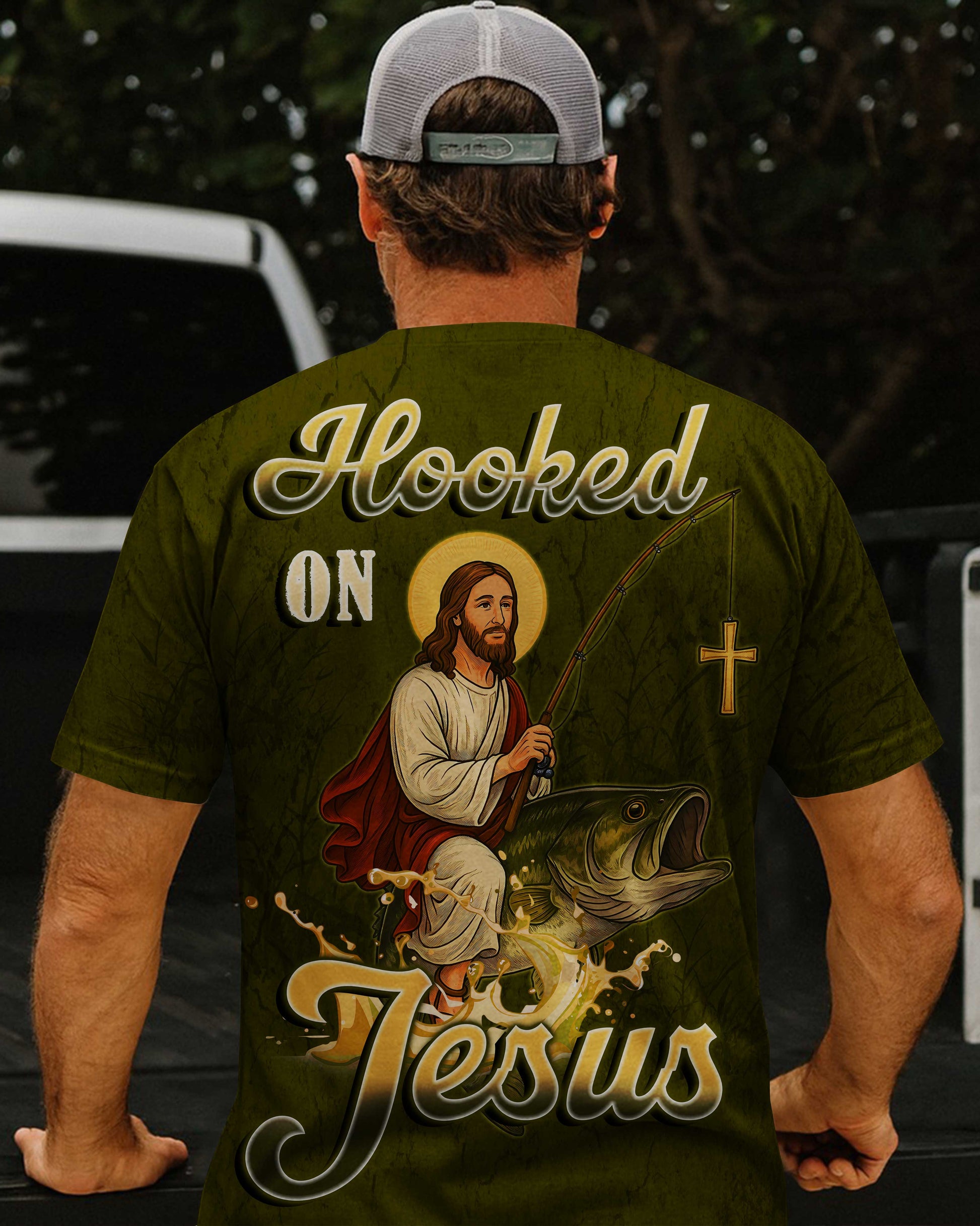 Hooked On Jesus Shirt