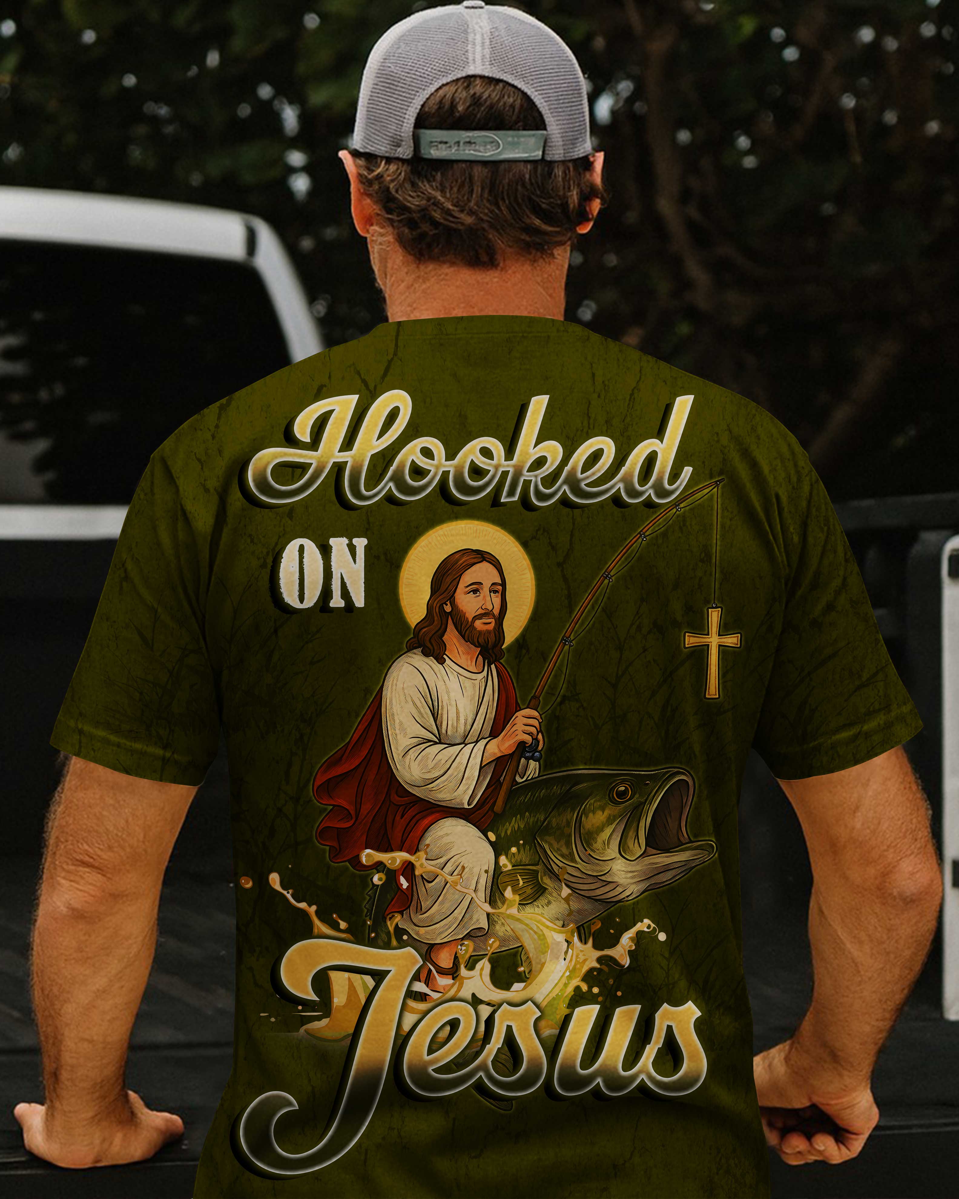 Hooked On Jesus Shirt