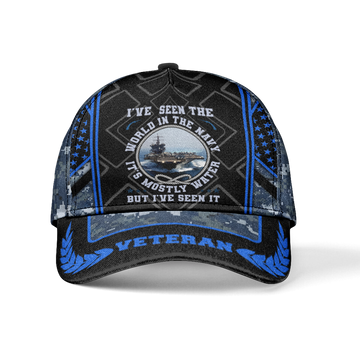 I've Seen The World In The Navy Classic Cap