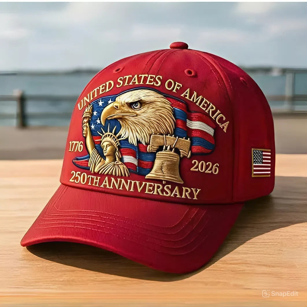 Eagle & Liberty – United States 250th Anniversary Hat