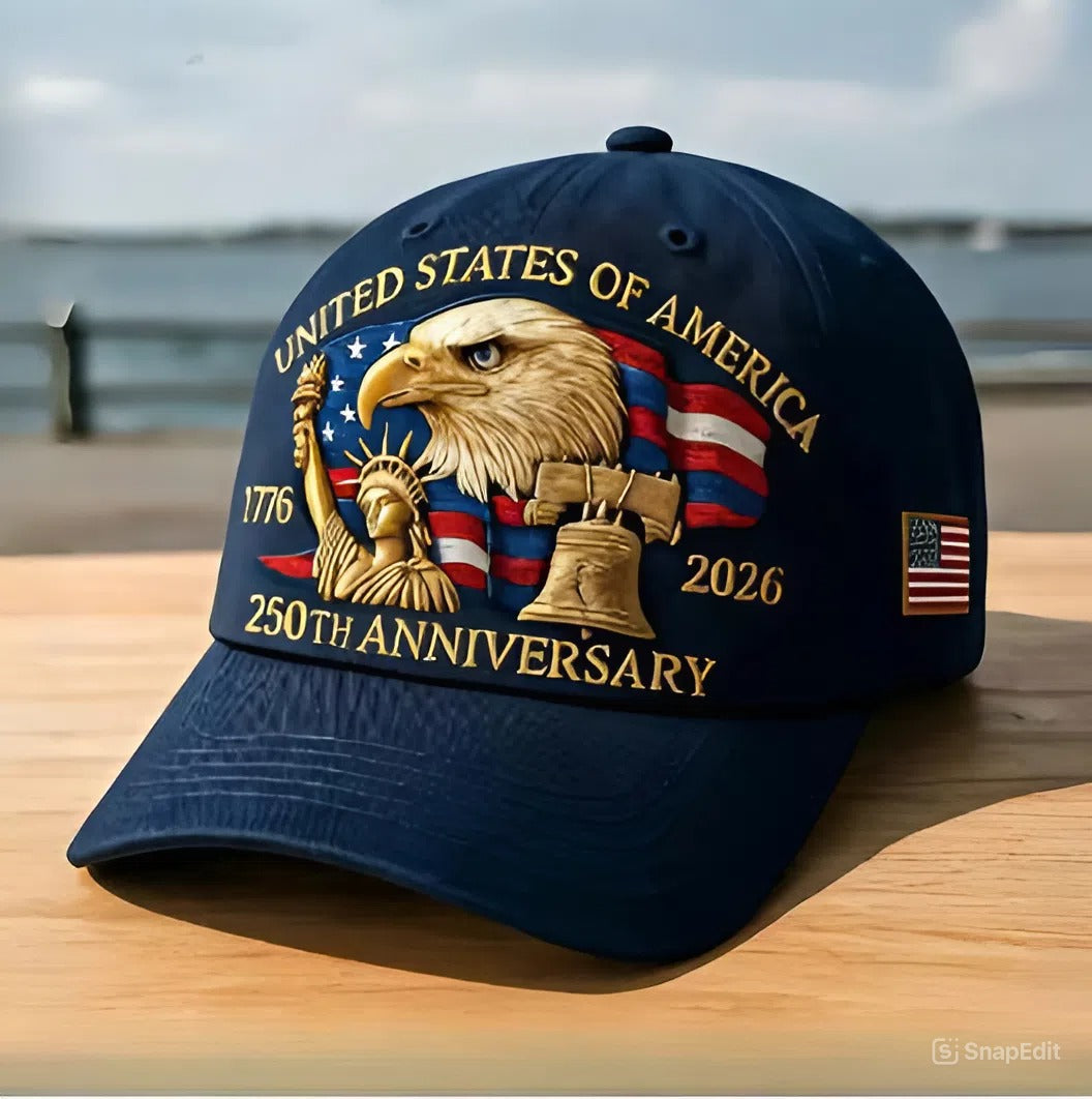 Eagle & Liberty – United States 250th Anniversary Hat