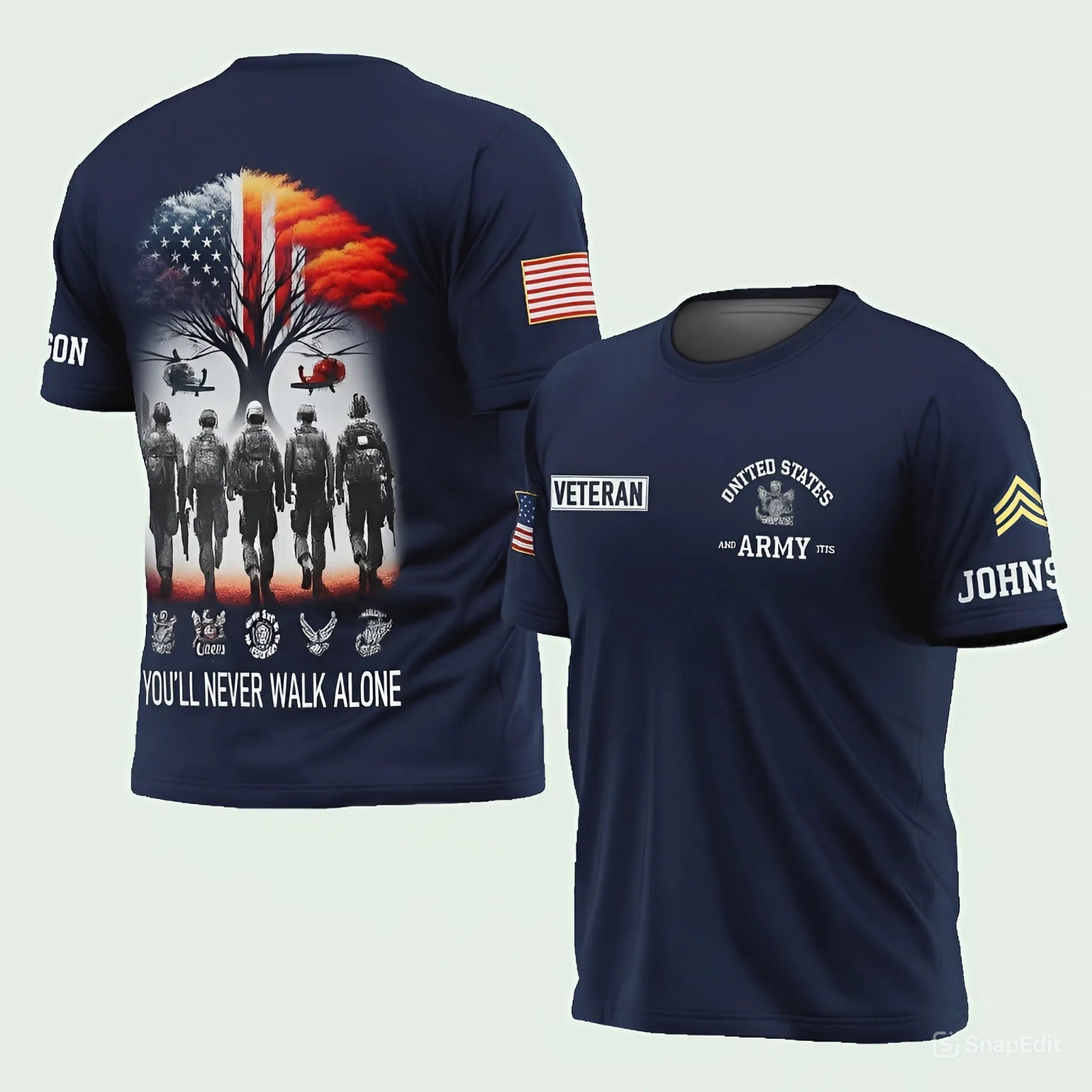 The Shirt That Honors Every Step You Took